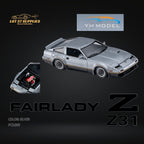 (Pre-Order) YM Model 1984 Nissan Fairlady Z Z31 300SX T-Shaped Roof 1:64 Limited to 399 PCS YM-Z31-SIL - Collectors World Toys