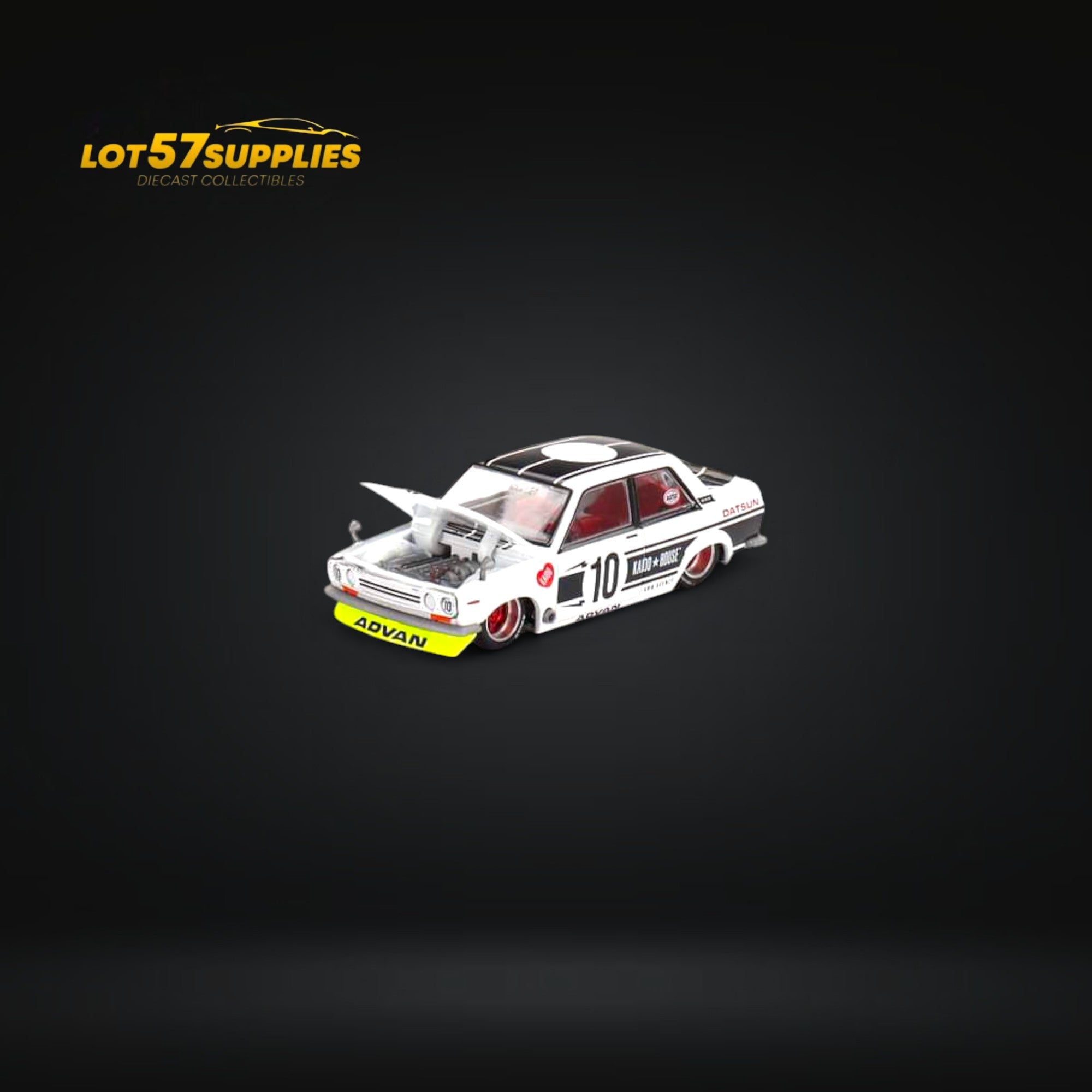 (Pre-Order) Kaido House Datsun 510 Street Team XMM V1 1:64 - Collectors World Toys