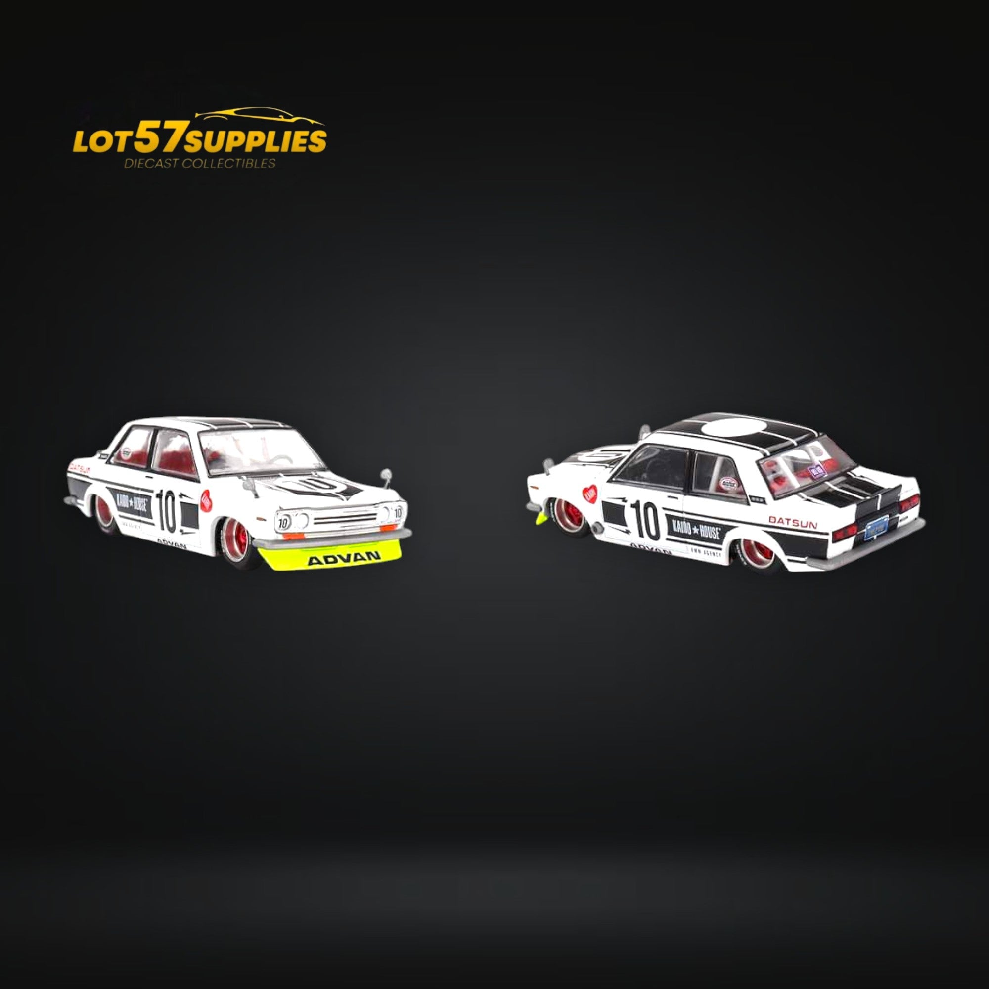 (Pre-Order) Kaido House Datsun 510 Street Team XMM V1 1:64 - Collectors World Toys