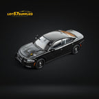 (Pre-Order) Elite Collectibles Dodge Warhorse Unmarked Police Interceptor Black 1:64 - Collectors World Toys