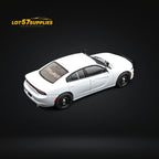 (Pre-Order) Elite Collectibles Dodge Warhorse Unmarked Police Interceptor White 1:64 - Collectors World Toys