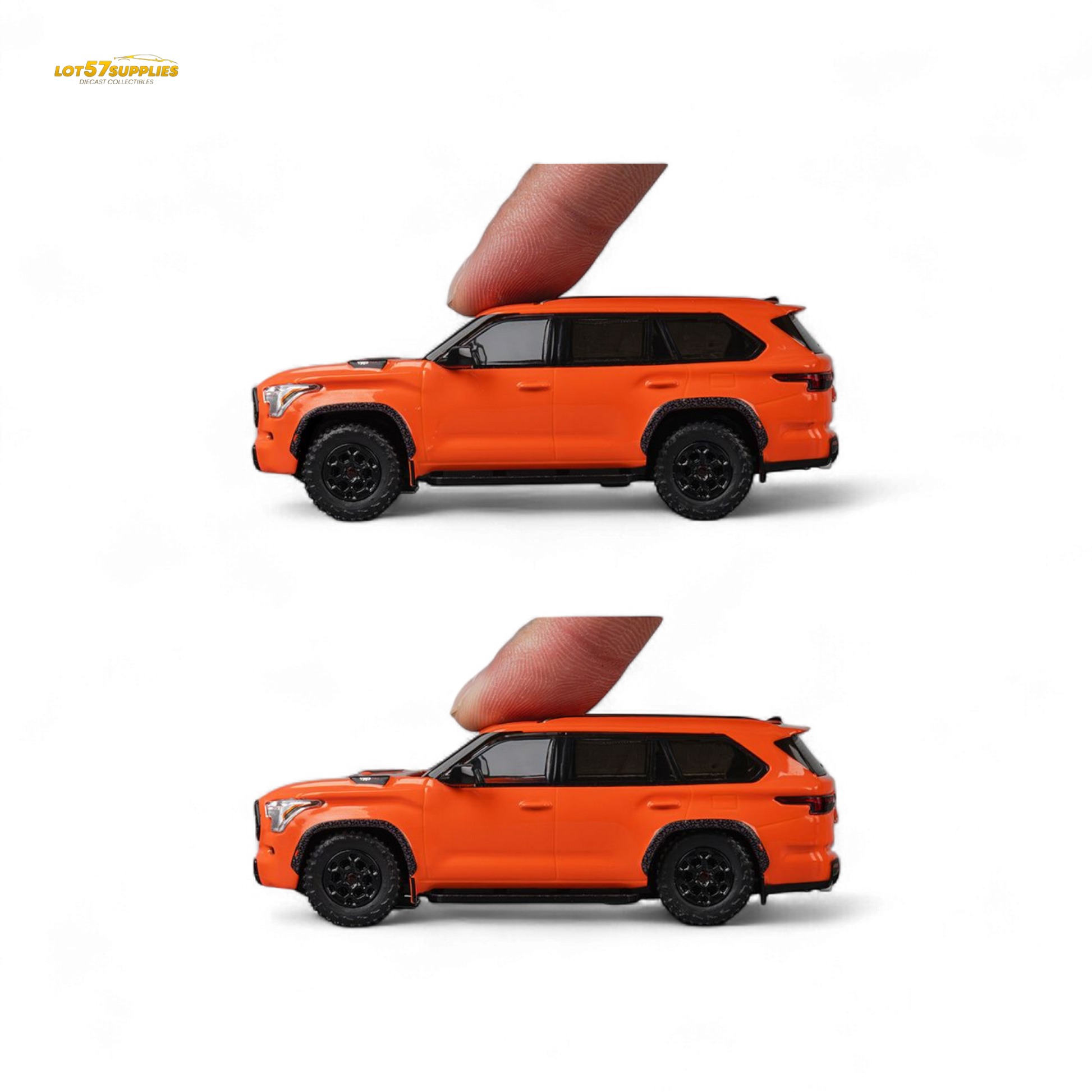 CM MODEL Toyota Sequoia Orange 1:64