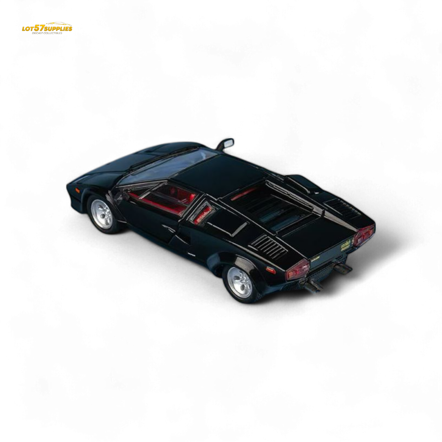 Findclassically Countach LP5000S - Metallic Black 1:64