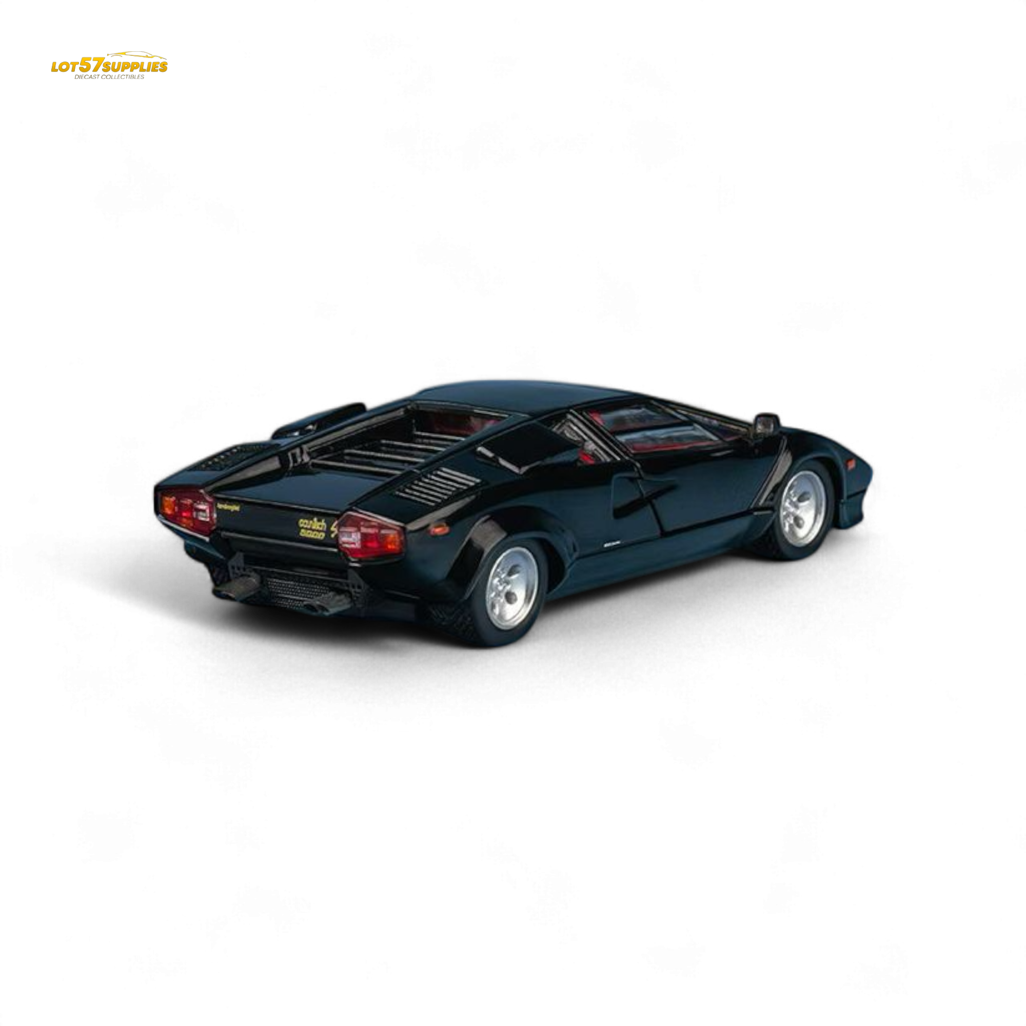 Findclassically Countach LP5000S - Metallic Black 1:64 - Collectors World Toys