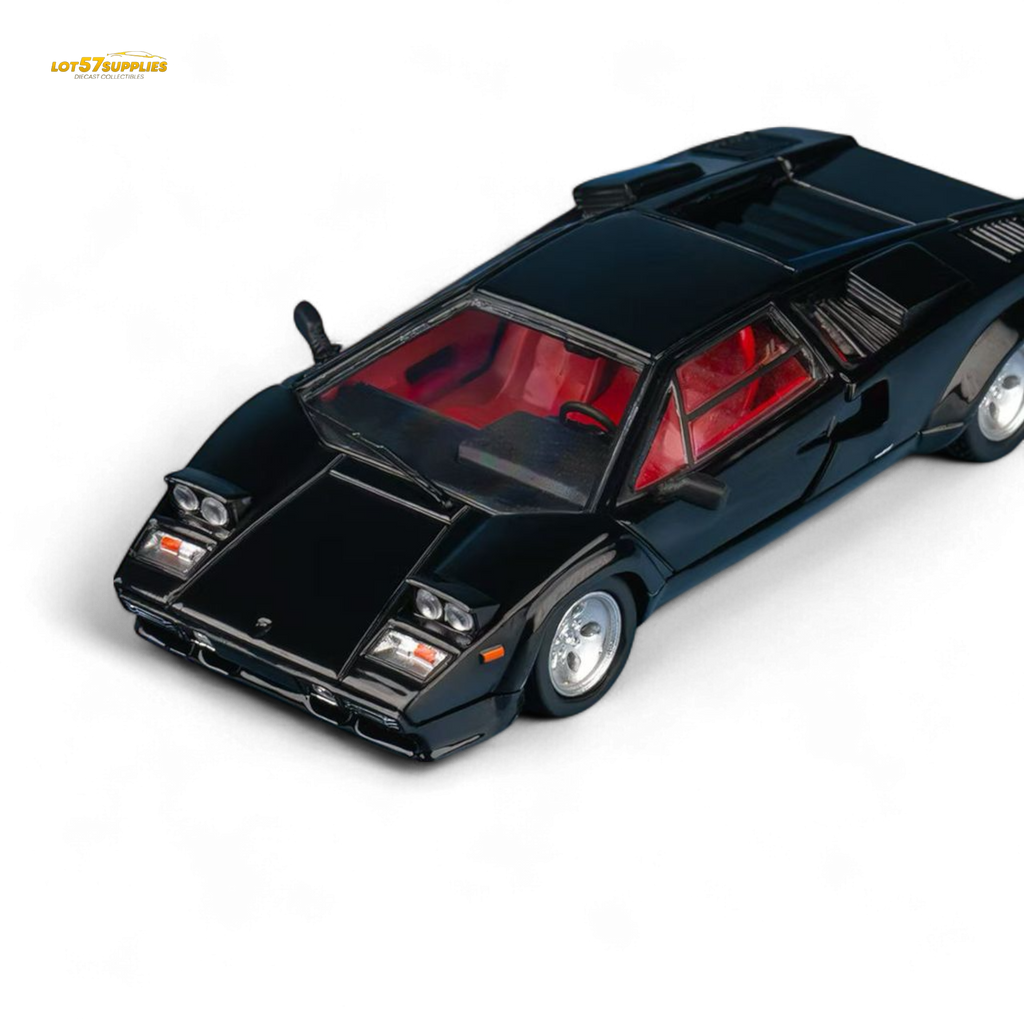 Findclassically Countach LP5000S - Metallic Black 1:64 - Collectors World Toys