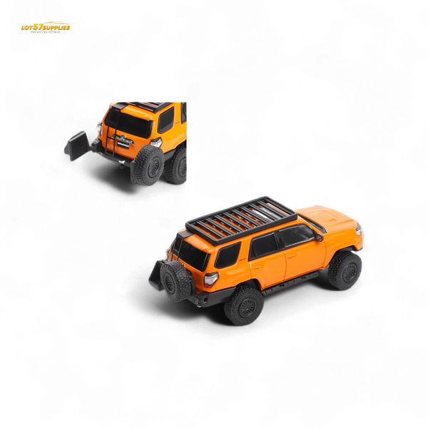 GCD Toyota Super Overlord Light Modified Version 4 Runner - Orange 1:64