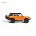 GCD Toyota Super Overlord Light Modified Version 4 Runner - Orange 1:64 - Collectors World Toys