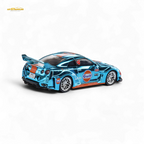 Demon King Auto LBWK Nissan GTR35 - Chrome Gulf 1:64