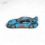 Demon King Auto LBWK Nissan GTR35 - Chrome Gulf 1:64