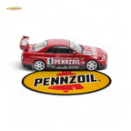 Fast Speed FS 1:64 Skyline GT-R R34 Nismo Z-Tune Pennzoil #1 – Red (Foshan AIT Exhibition Edition) - Collectors World Toys