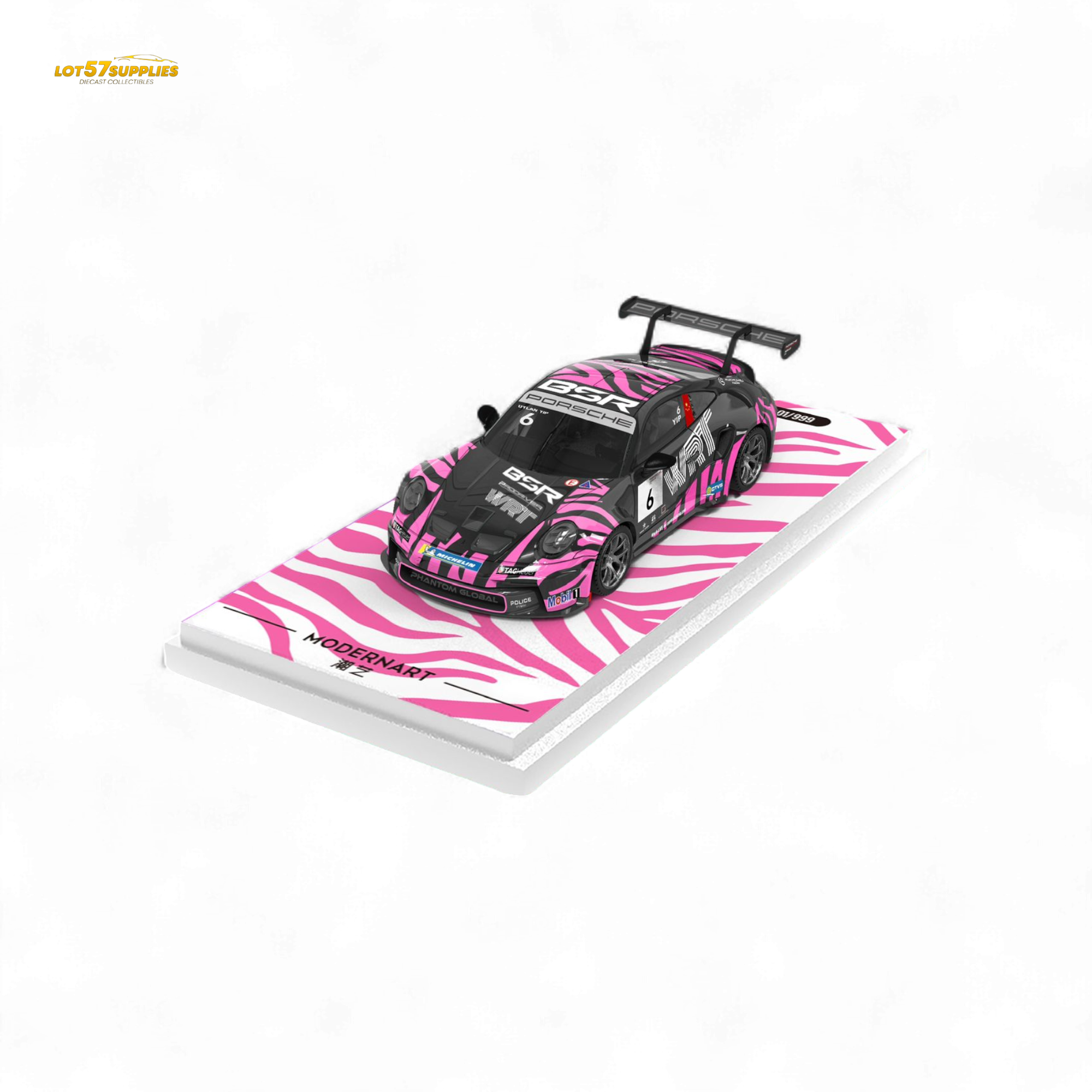 ModernArt & WRT Porsche 911 GT3 Carrera Cup Container Set 1:64 - Collectors World Toys