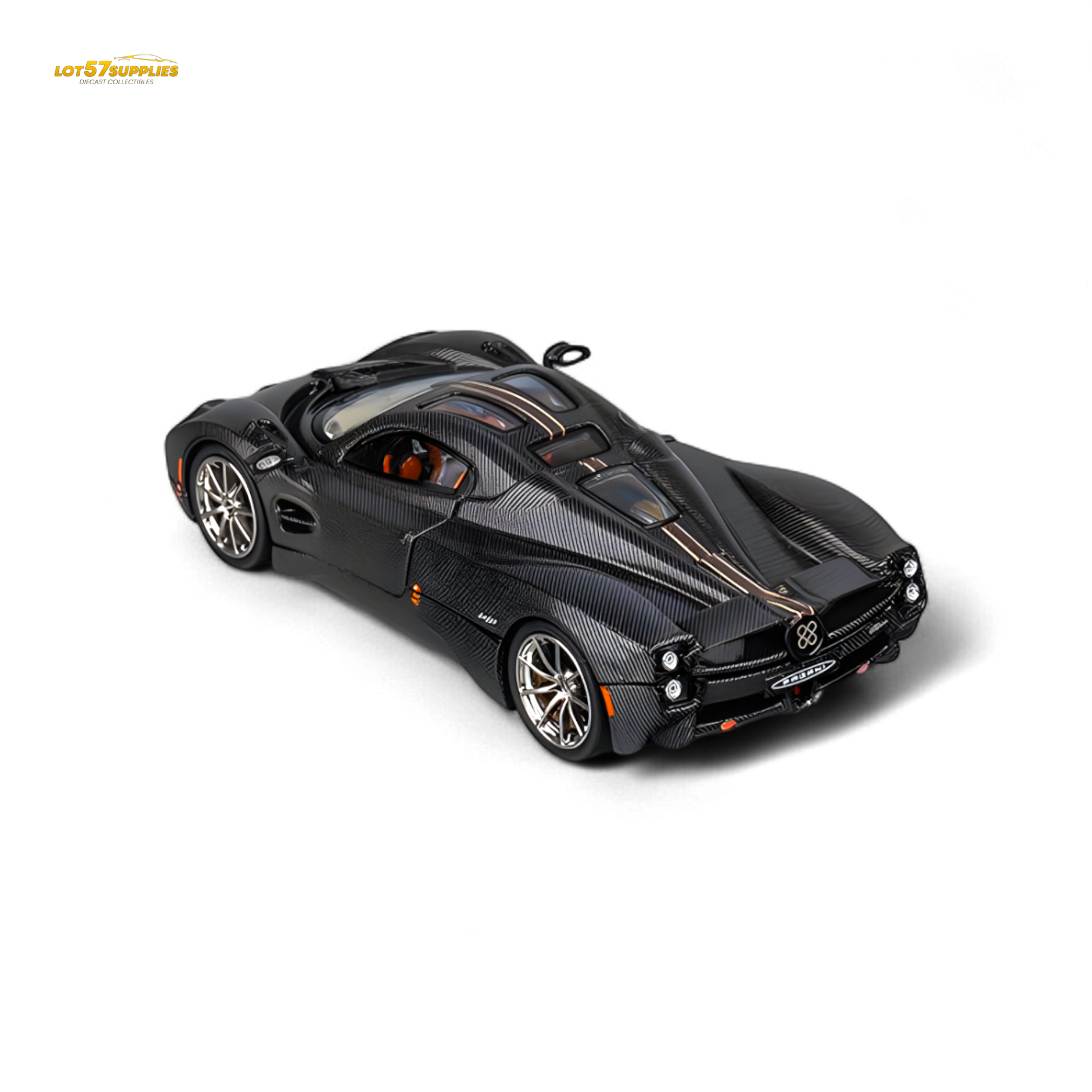 CM MODEL Pagani Utopia Fullcarbon - Red Stripe 1:64