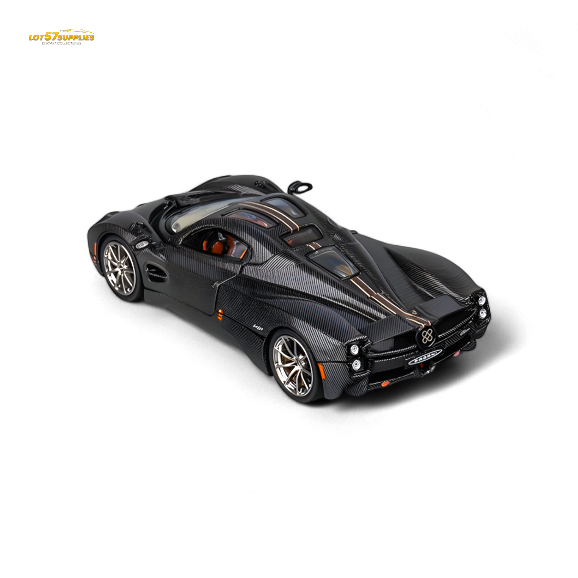 CM MODEL Pagani Utopia Fullcarbon - Red Stripe 1:64
