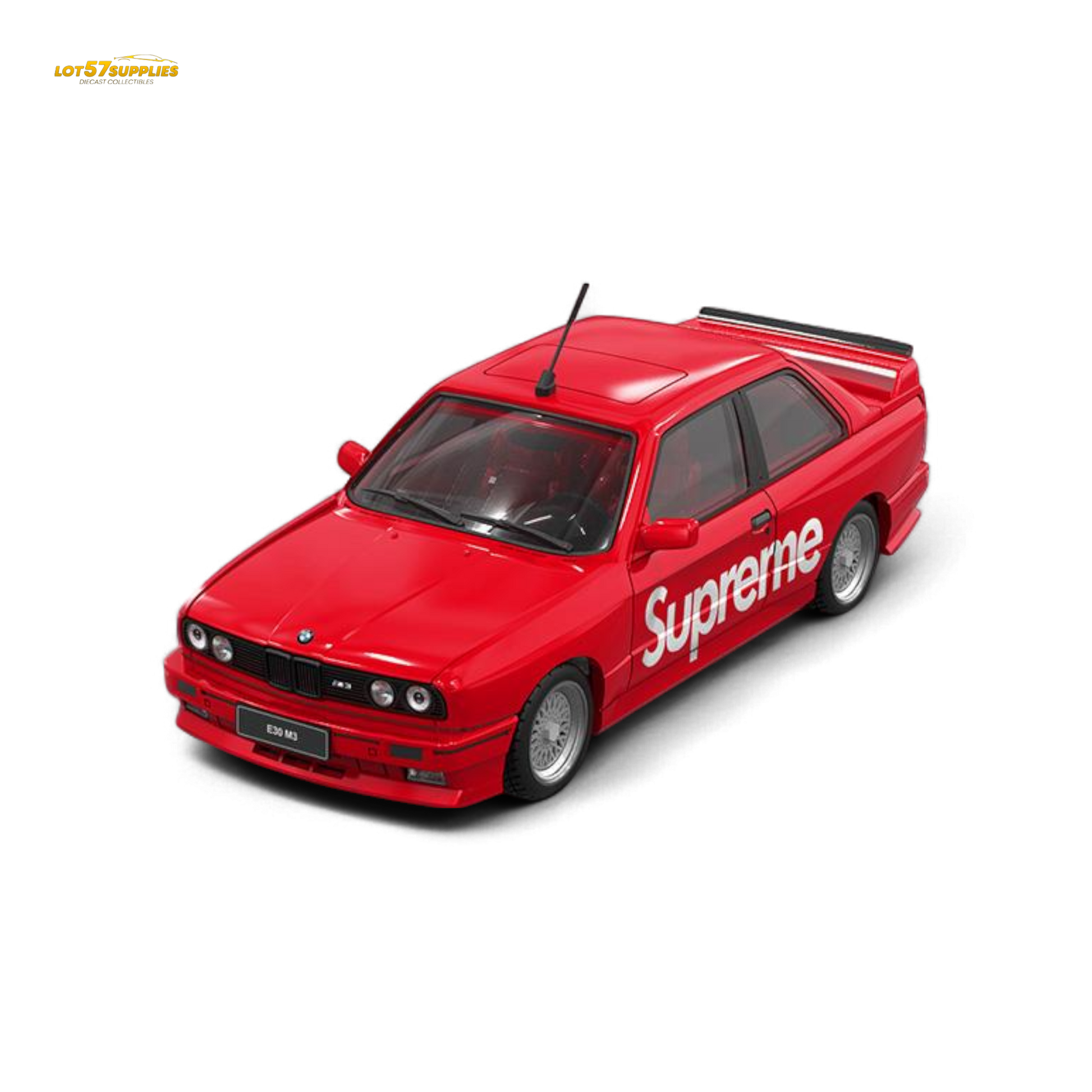 (Pre-Order) Original Model E30 Supreme Livery - S u p r e m e 1:64
