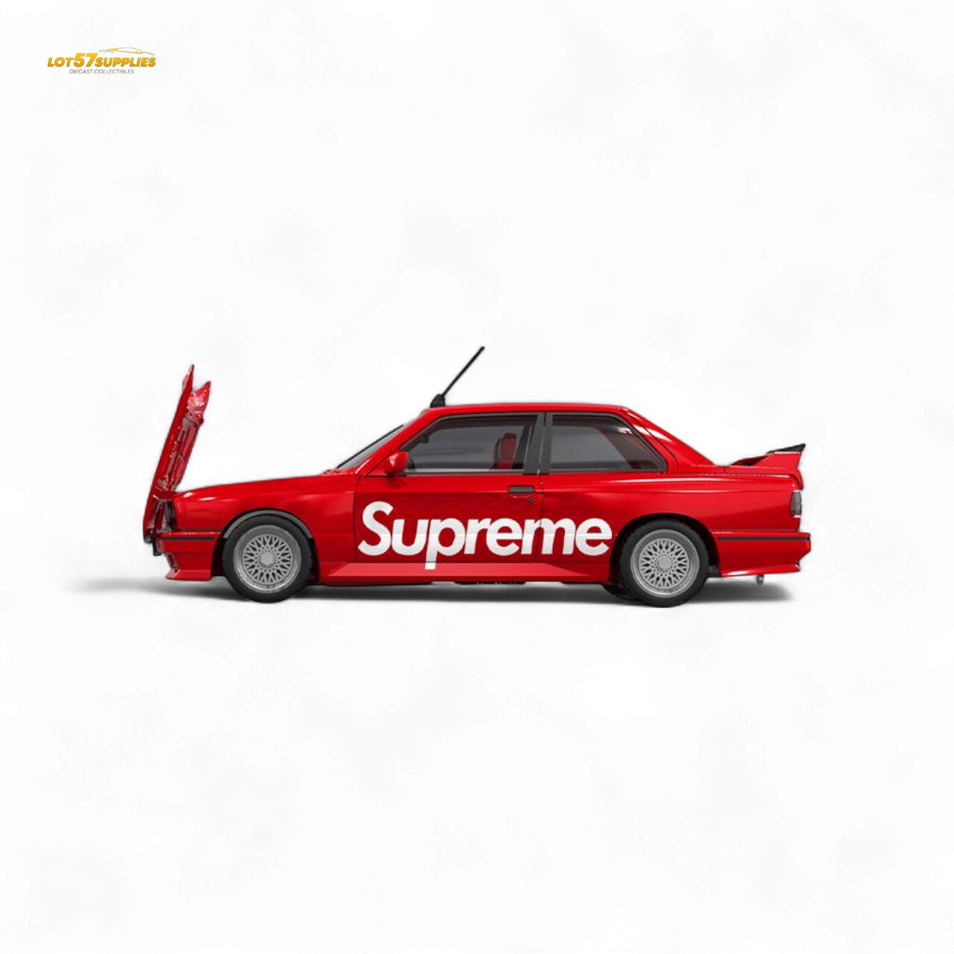 (Pre-Order) Original Model E30 Supreme Livery - S u p r e m e 1:64