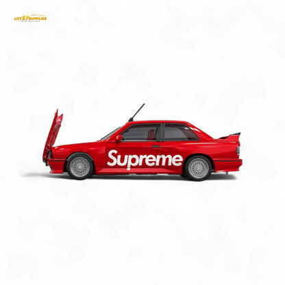 (Pre-Order) Original Model E30 Supreme Livery - S u p r e m e 1:64