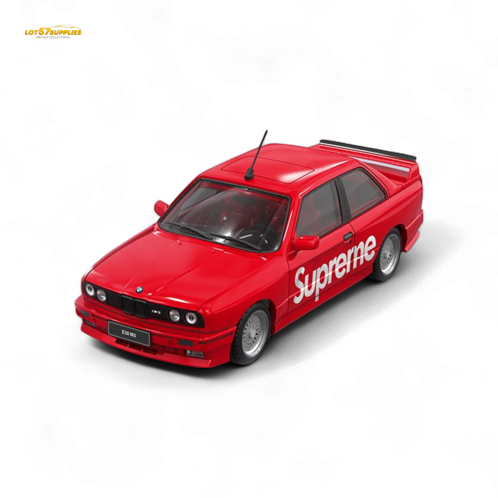 (Pre-Order) Original Model E30 Supreme Livery - S u p r e m e 1:64