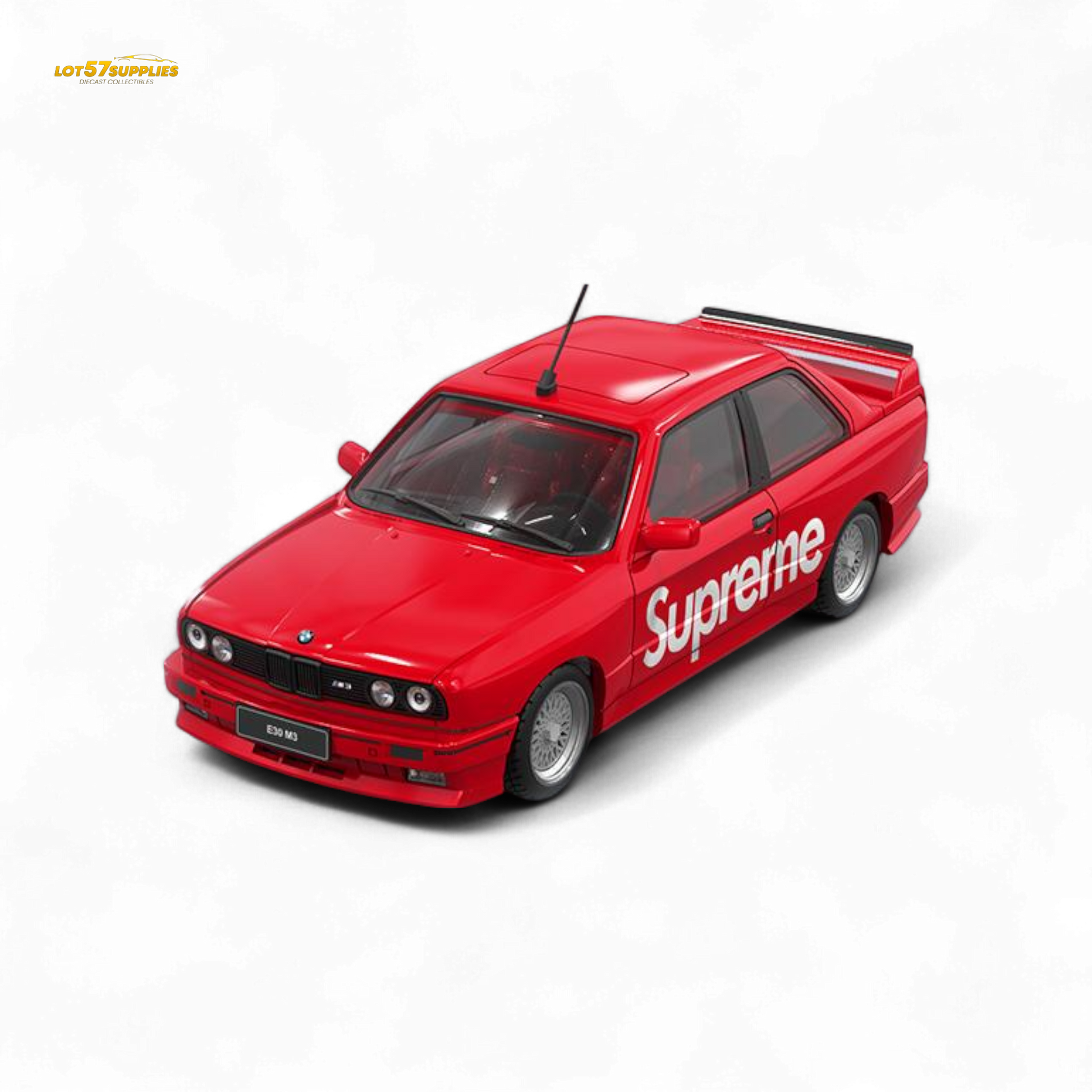 (Pre-Order) Original Model E30 Supreme Livery - S u p r e m e 1:64