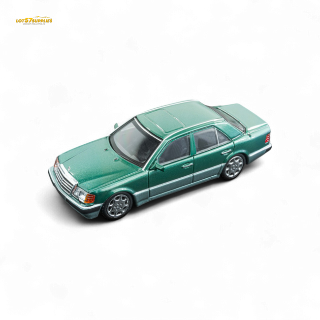 (Pre-Order) DCM 1/64 Benz 500E - Emerald 1/64 - Collectors World Toys Hover Image