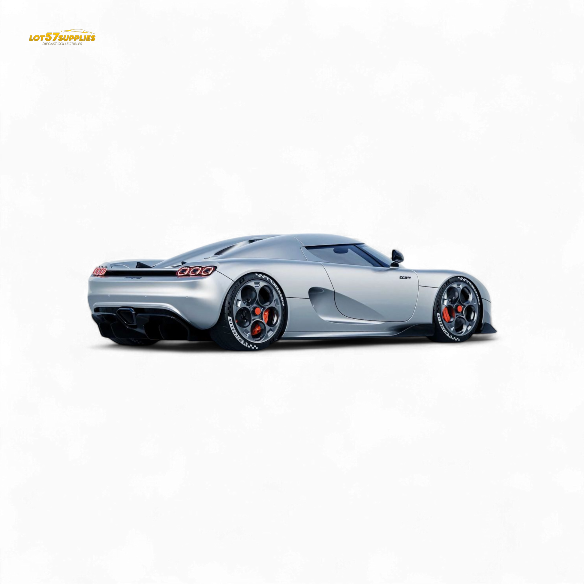 (Pre-Order) Rhino Model RM CC850 (Magnetic structure of engine hood) - Silver 1/64