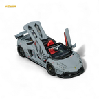 TPC Rhino Model RM 1/64 Lamborghini LP720-4 Roadster Wide-Body Modified - Combat Gray 1/64 - Collectors World Toys