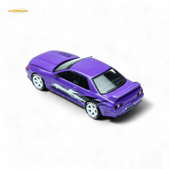 (Pre-Order) TimeMicro Skyline GT-R R32 Los Santos Drift - Purple 1/64 - Collectors World Toys