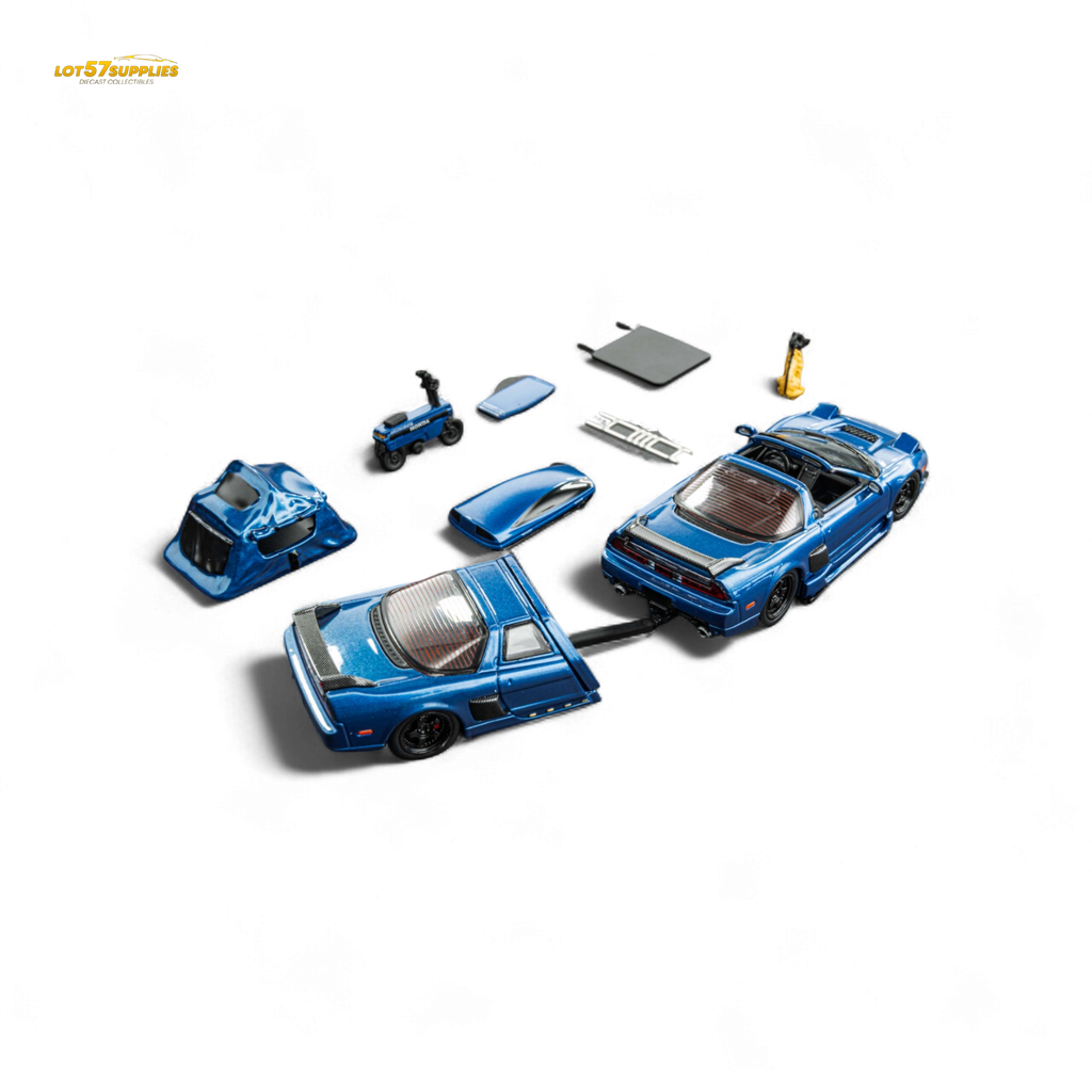 Findclassically NSX TRA - Transparent Blue FULL Set 1:64 - Collectors World Toys