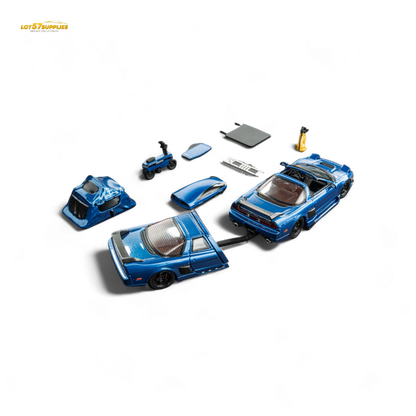 Findclassically NSX TRA - Transparent Blue FULL Set 1:64