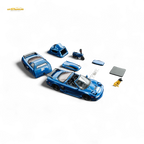 Findclassically NSX TRA - Transparent Blue FULL Set 1:64 - Collectors World Toys