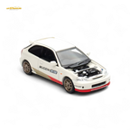 Motorhelix Honda Civic EK9 MUGEN Malaysia Limited Edition - White 1:64 - Collectors World Toys