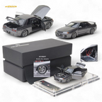 Focal Horizon Skyline GT-R 3rd Gen R32 Nismo S-Tune - Gun Grey - Fully Openable 1:64