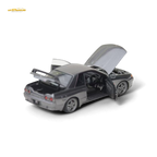 Focal Horizon Skyline GT-R 3rd Gen R32 Nismo S-Tune - Gun Grey - Fully Openable 1:64