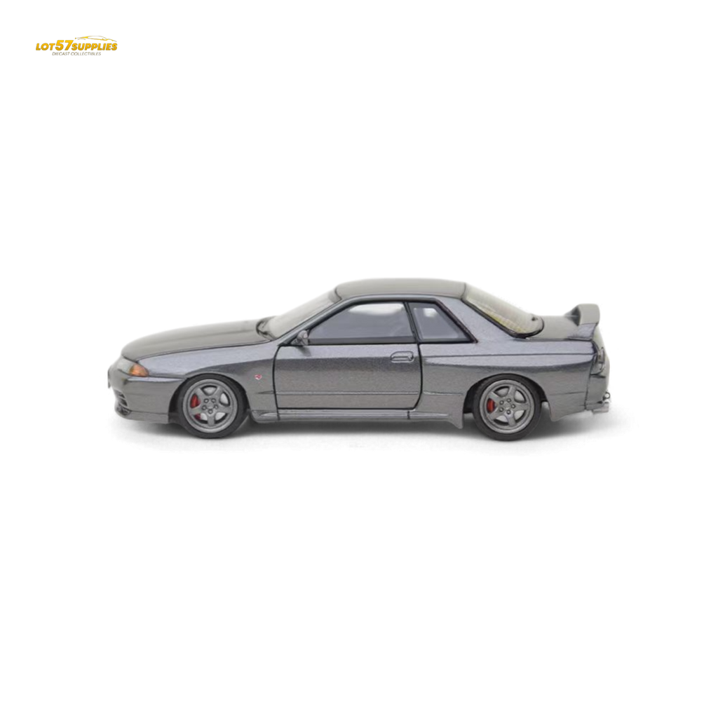 Focal Horizon Skyline GT-R 3rd Gen R32 Nismo S-Tune - Gun Grey - Fully Openable 1:64