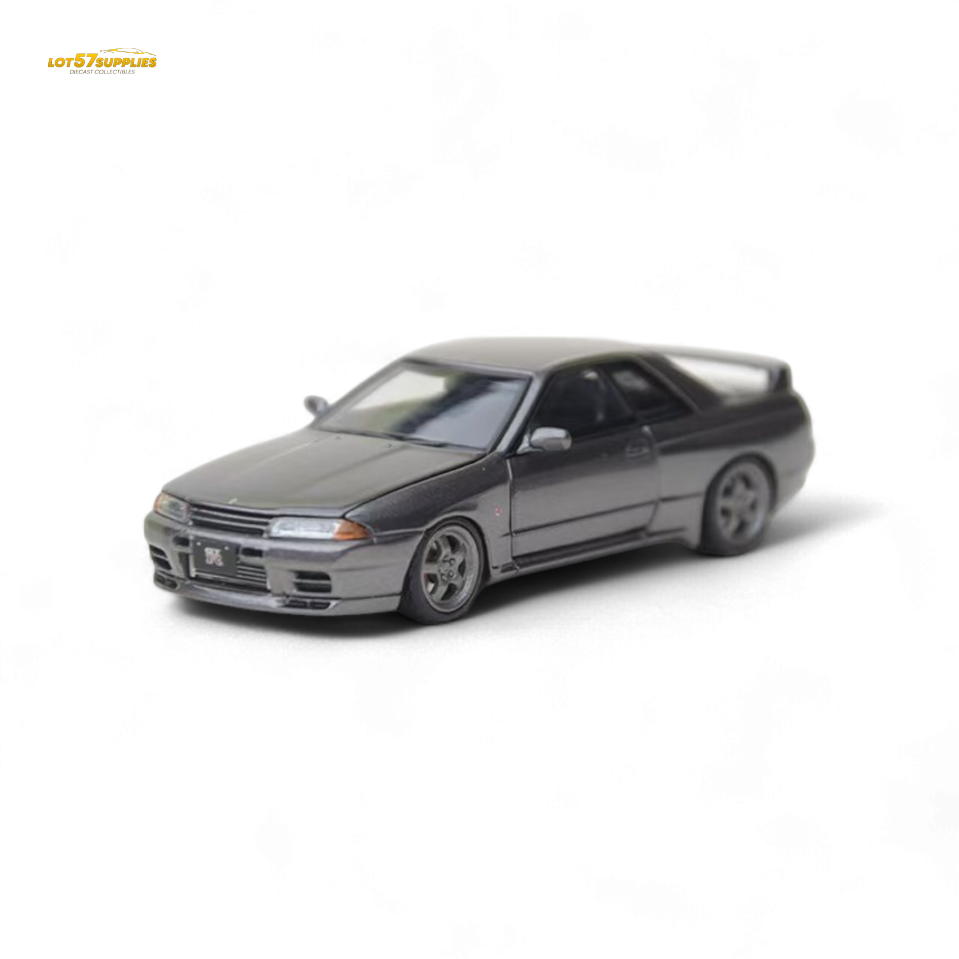 Focal Horizon Skyline GT-R 3rd Gen R32 Nismo S-Tune - Gun Grey - Fully Openable 1:64