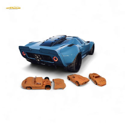 (Pre-Order) Rhino Model Ford GT40 - Blue 1/64