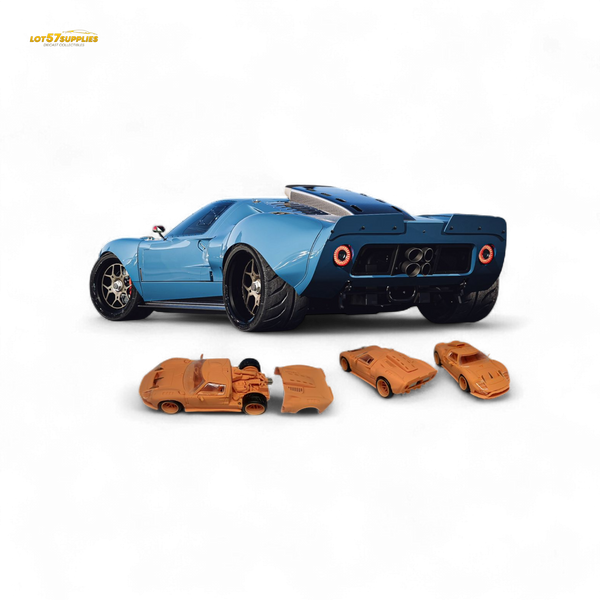 (Pre-Order) Rhino Model Ford GT40 - Blue 1/64