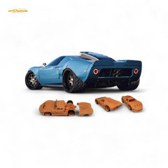 (Pre-Order) Rhino Model Ford GT40 - Blue 1/64 - Collectors World Toys