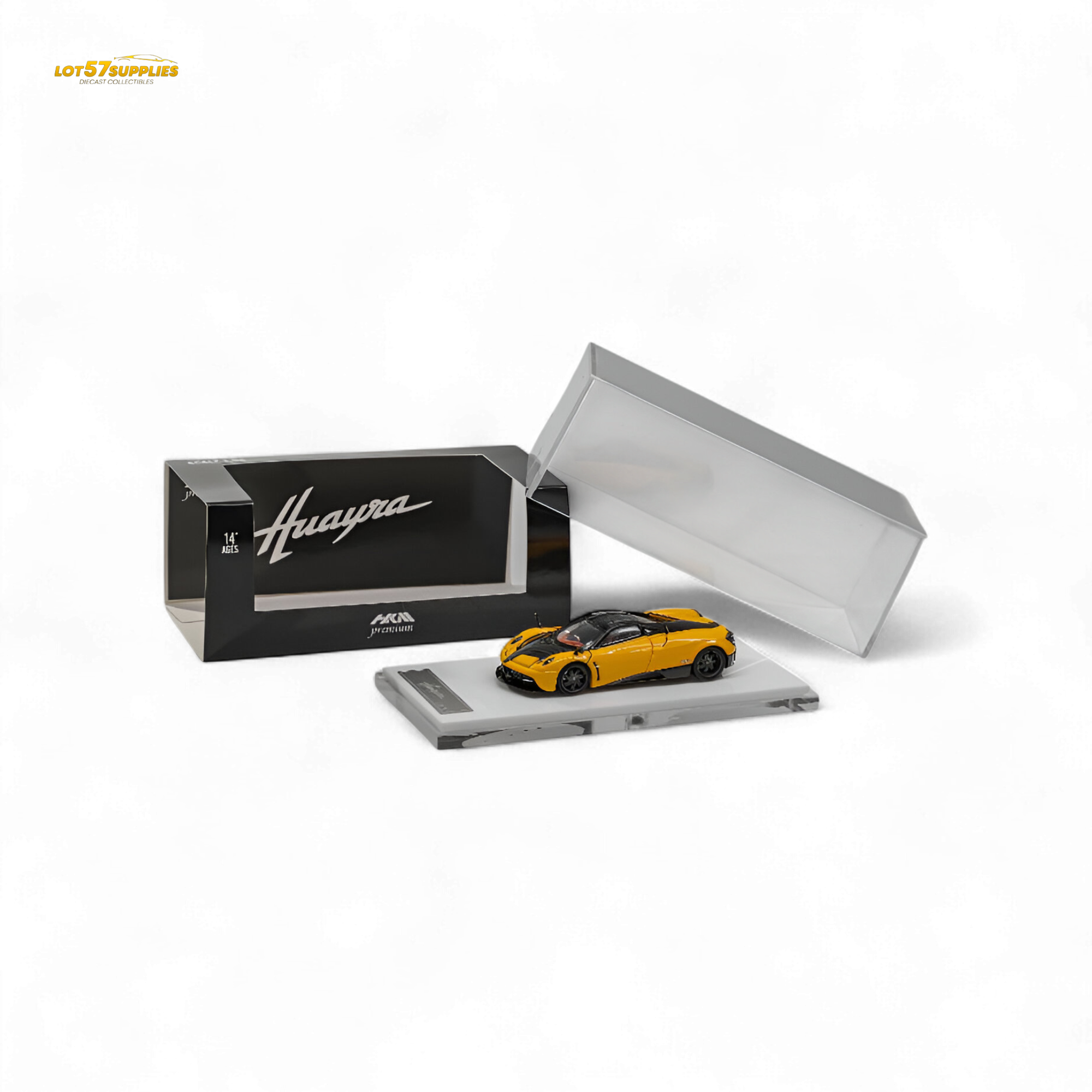 HKM Premium Huayra Coupe 2014 - Orange Yellow 1:64