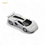 TimeMicro × PSC DESIGN 1/64 Countach V Ver. Mechanic PSC - White 1:64 - Collectors World Toys