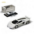TimeMicro × PSC DESIGN 1/64 Countach V Ver. Mechanic PSC - White 1:64 - Collectors World Toys