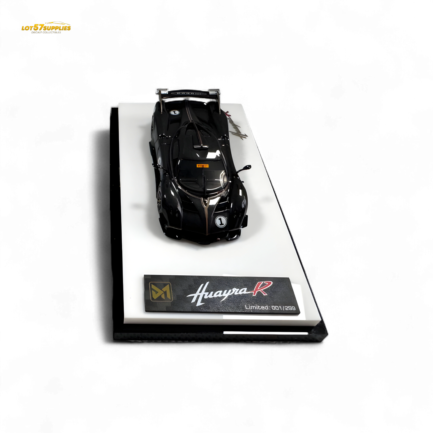 DMY Pagani Huayra R - Black Carbon 1/64