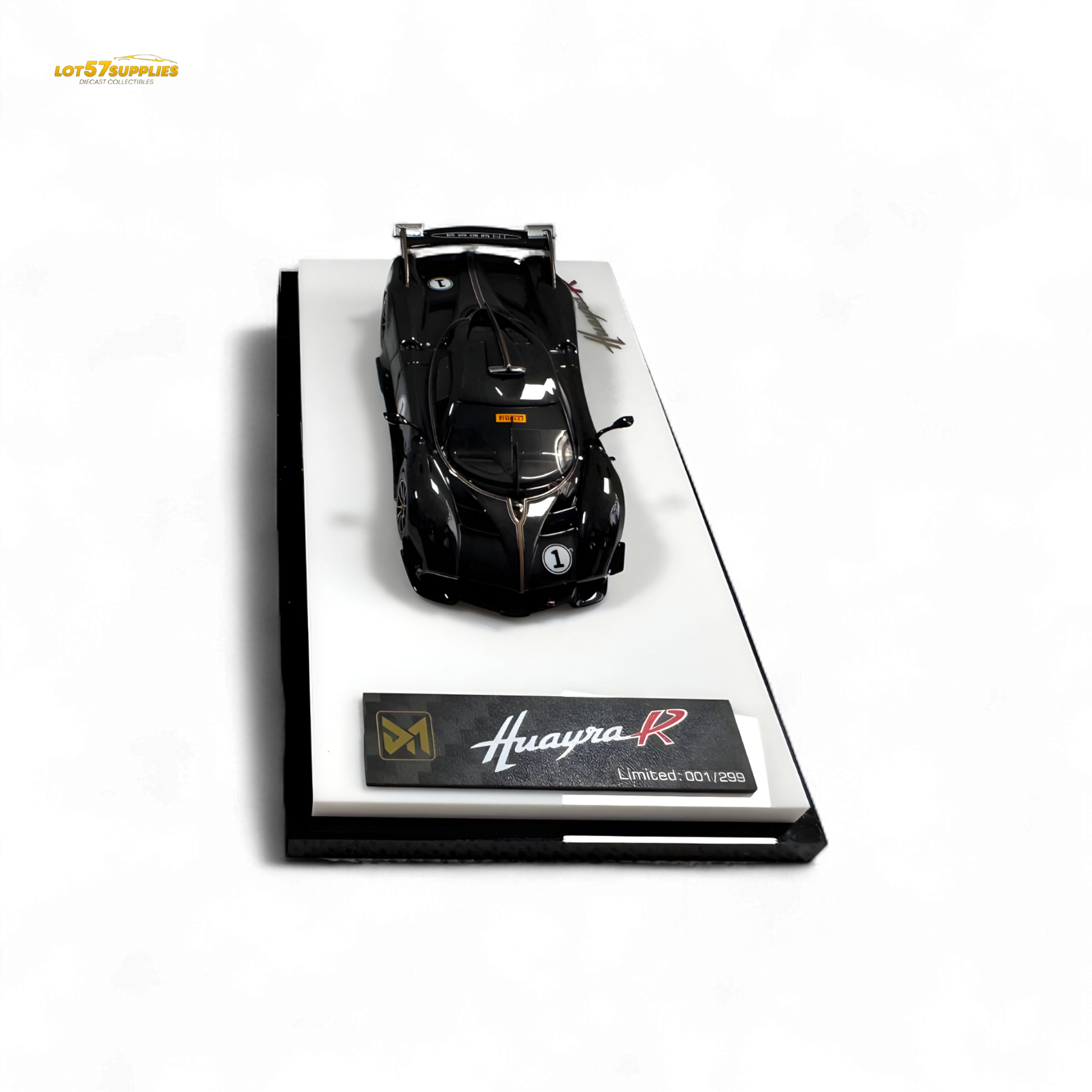 DMY Pagani Huayra R - Black Carbon 1/64