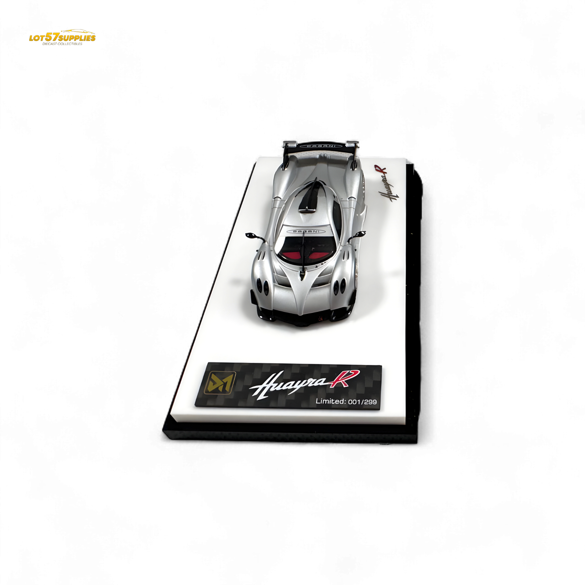 DMY Pagani Huayra R - Matte Silver 1/64