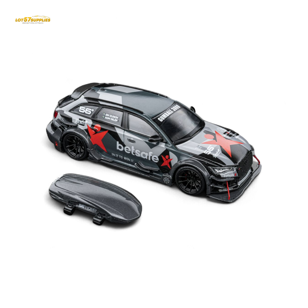 (Pre-Order) DCM Audi RS6 C7 DTM Betsafe Gumball 3000 - 1:64 - Collectors World Toys