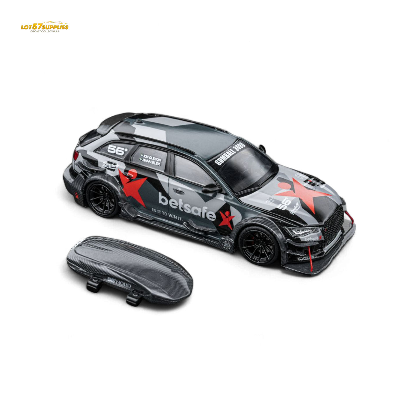 (Pre-Order) DCM Audi RS6 C7 DTM Betsafe Gumball 3000 - 1:64