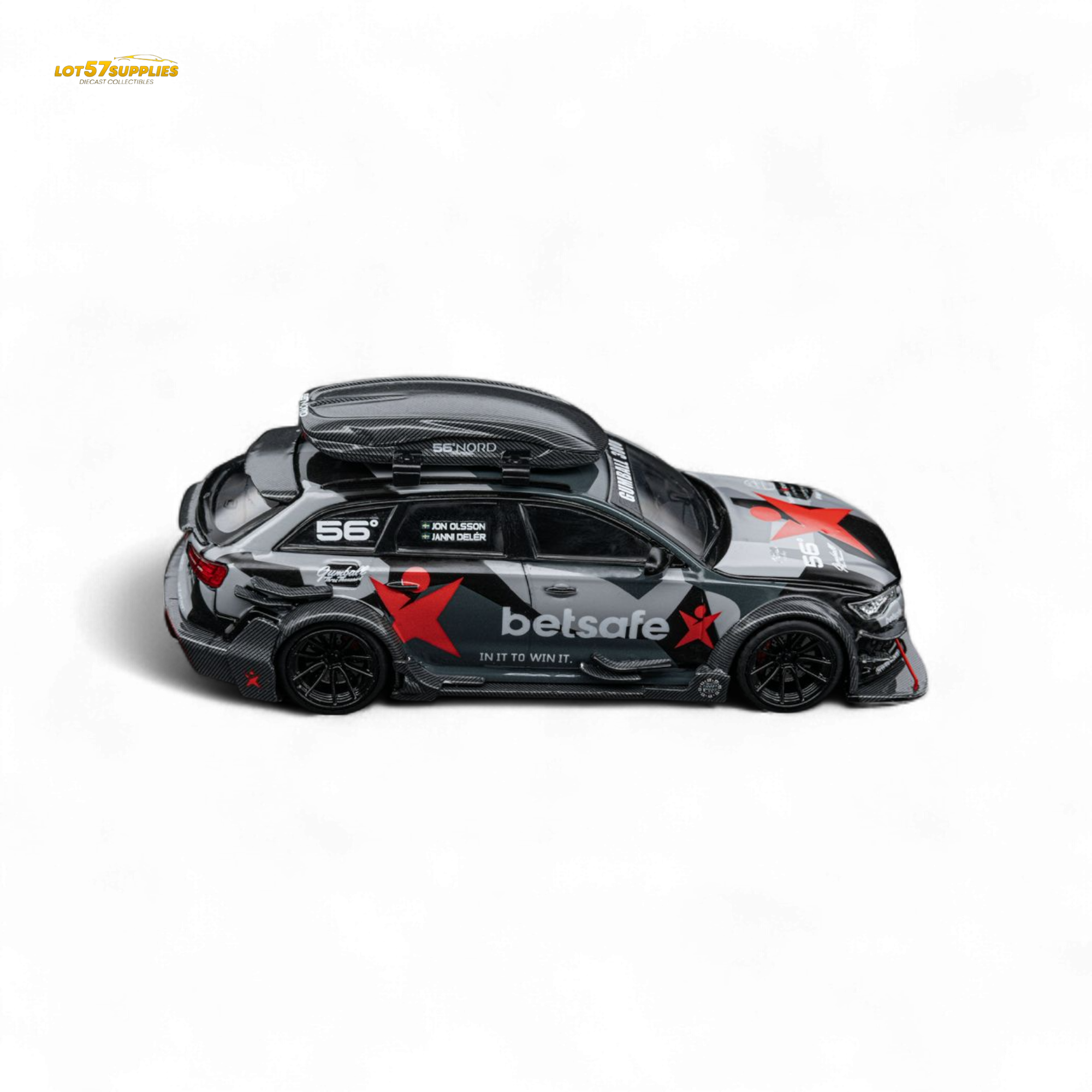 (Pre-Order) DCM Audi RS6 C7 DTM Betsafe Gumball 3000 - 1:64 - Collectors World Toys