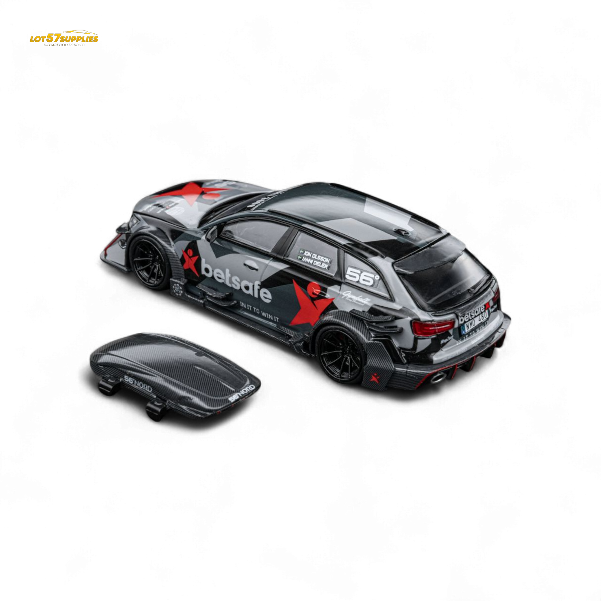 (Pre-Order) DCM Audi RS6 C7 DTM Betsafe Gumball 3000 - 1:64