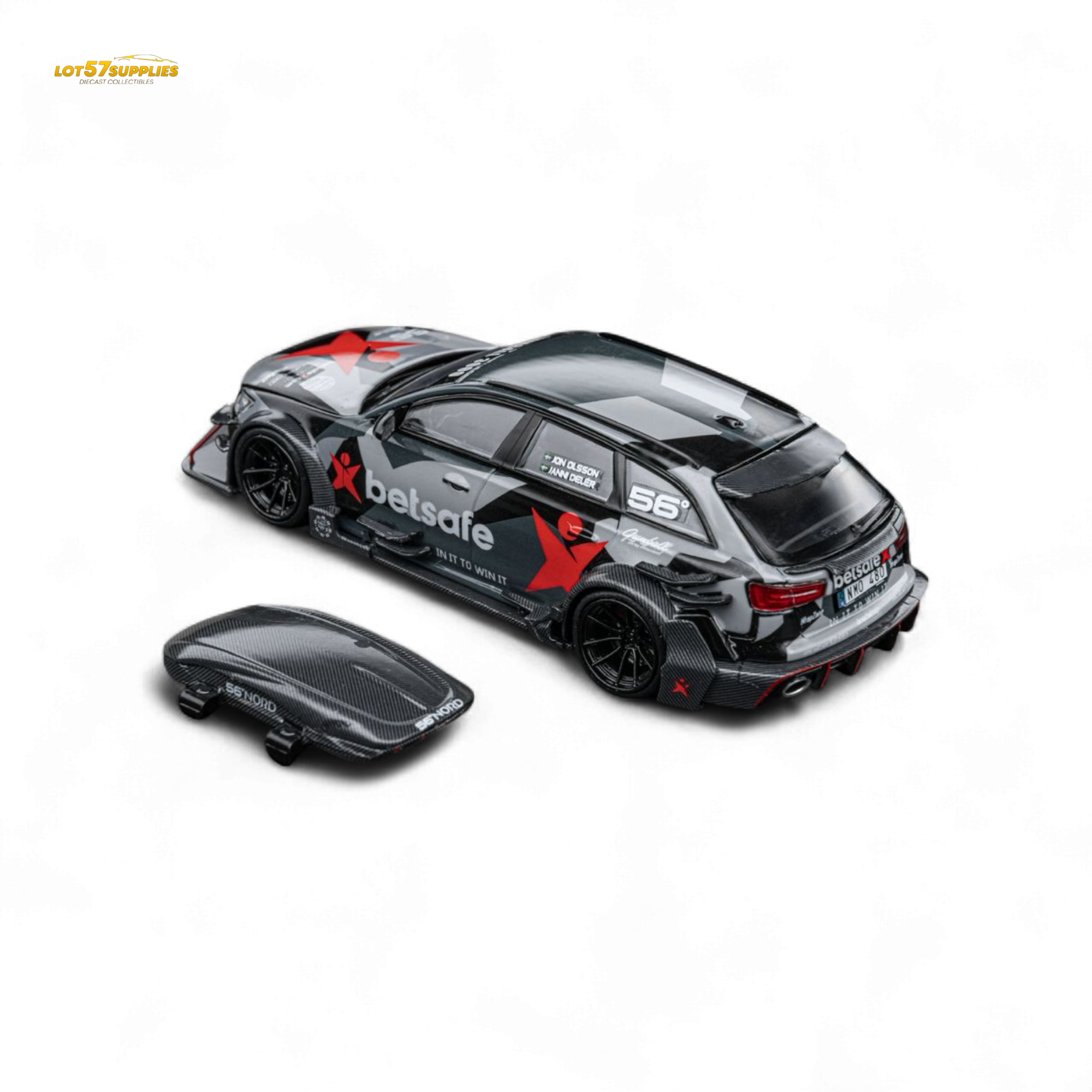 (Pre-Order) DCM Audi RS6 C7 DTM Betsafe Gumball 3000 - 1:64 - Collectors World Toys