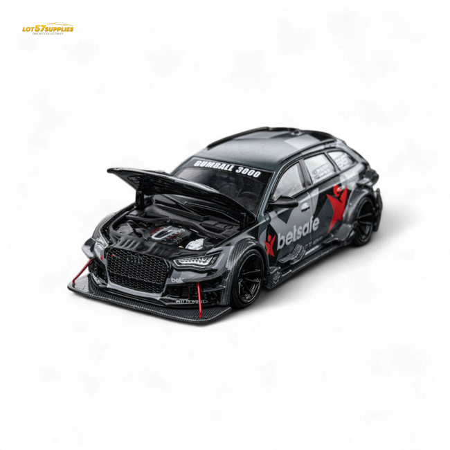 (Pre-Order) DCM Audi RS6 C7 DTM Betsafe Gumball 3000 - 1:64 - Collectors World Toys Hover Image