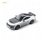 (Pre-Order) DCM Mustang Dark Horse - Crystal White - Titanium Wheels 1:64 - Collectors World Toys